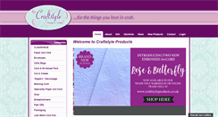 Desktop Screenshot of craftstyleproducts.co.uk
